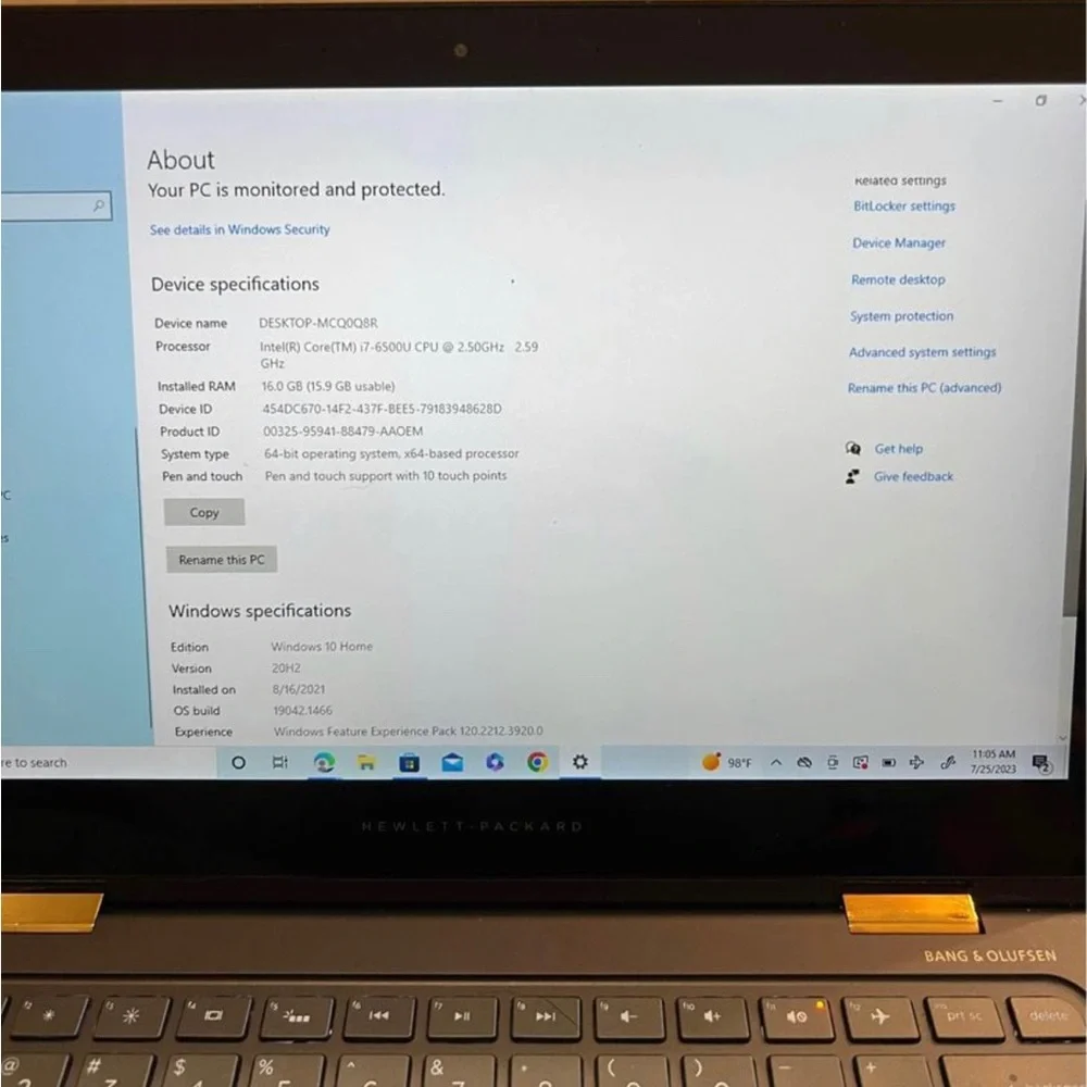 Hp spectre x360 13 2-in-1 laptop